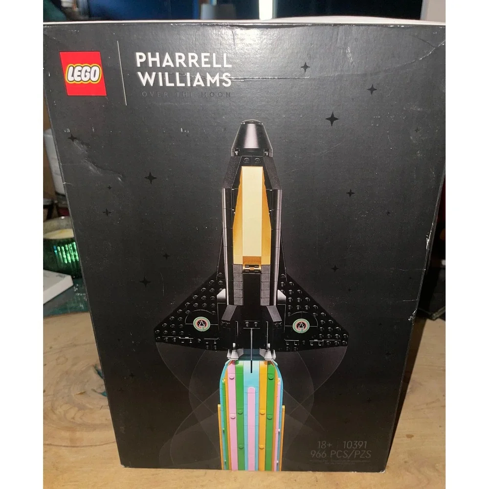 LEGO Pharrell Williams Over the Moon Set 10391 Space Shuttle 966 Pcs New Sealed